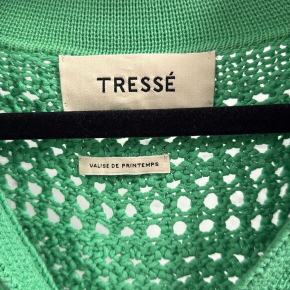 Green Women's Sweater Knit BRAND NEW - TRESSE - Size Small - Cover Up - Picture 2 of 4